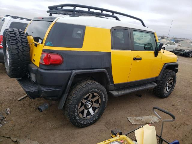 JTEBU11F170004294 - 2007 TOYOTA FJ CRUISER YELLOW photo 3