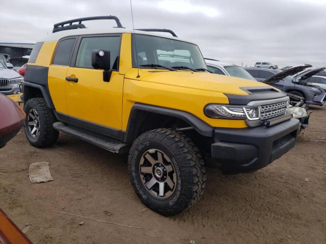 JTEBU11F170004294 - 2007 TOYOTA FJ CRUISER YELLOW photo 4