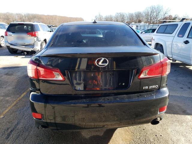 JTHBF5C21C5171976 - 2012 LEXUS IS 250 BLACK photo 6