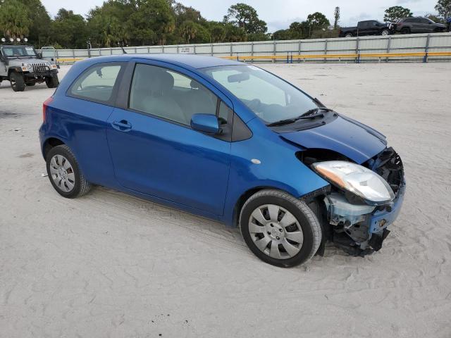 JTDJT923585176743 - 2008 TOYOTA YARIS BLUE photo 4