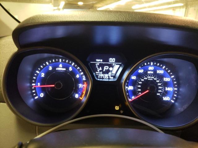 5NPDH4AE0EH465982 - 2014 HYUNDAI ELANTRA SE BLUE photo 9