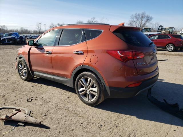 5XYZU3LA6EG196528 - 2014 HYUNDAI SANTA FE S ORANGE photo 2