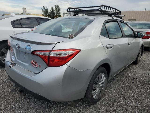 5YFBURHE5GP456738 - 2016 TOYOTA COROLLA L GRAY photo 3