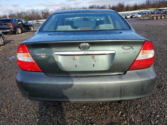 4T1BE32K63U240995 - 2003 TOYOTA CAMRY LE GREEN photo 6