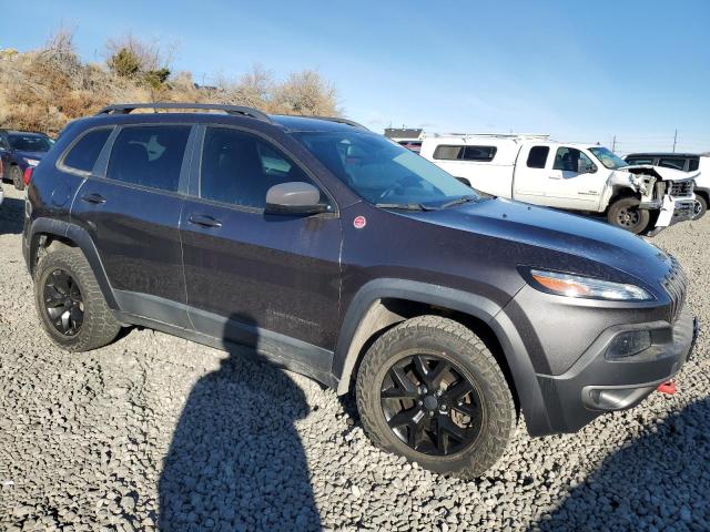 1C4PJMBS6HW625125 - 2017 JEEP CHEROKEE TRAILHAWK GRAY photo 4