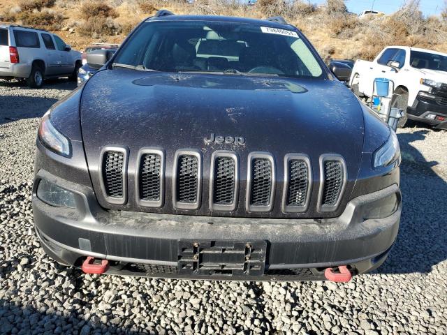 1C4PJMBS6HW625125 - 2017 JEEP CHEROKEE TRAILHAWK GRAY photo 5