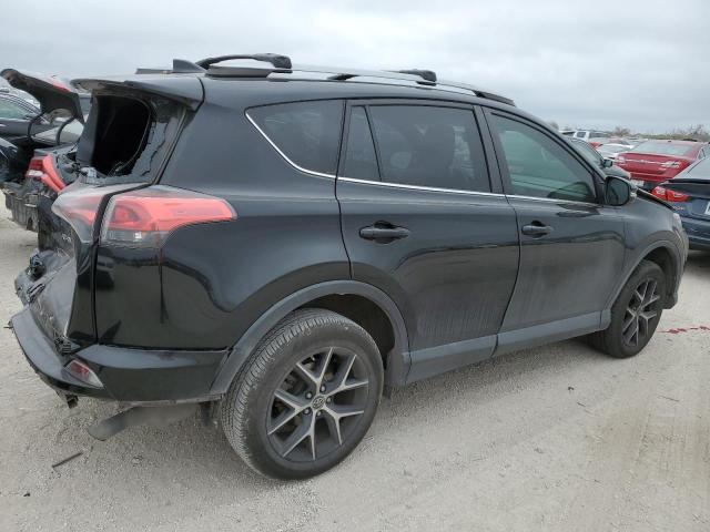 2T3NFREV8JW435553 - 2018 TOYOTA RAV4 SE BLACK photo 3