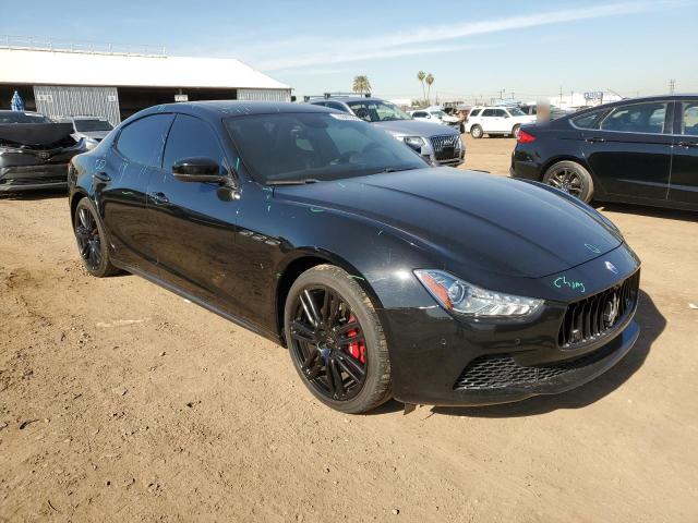 ZAM57XSS7H1249731 - 2017 MASERATI GHIBLI SPORT BLACK photo 4