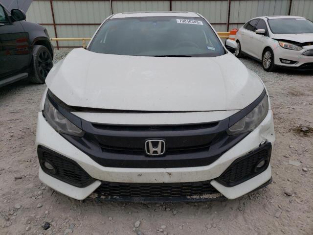 SHHFK7H53HU234528 - 2017 HONDA CIVIC EX WHITE photo 5