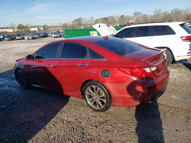 5NPEC4AC5EH822588 - 2014 HYUNDAI SONATA SE RED photo 2