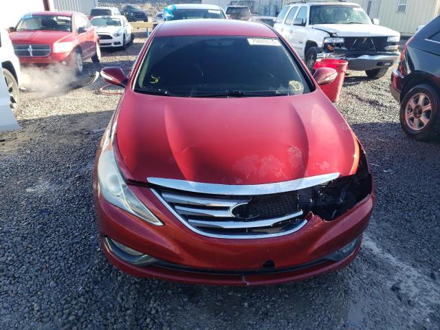 5NPEC4AC5EH822588 - 2014 HYUNDAI SONATA SE RED photo 5