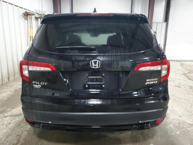 5FNYF6H21MB046258 - 2021 HONDA PILOT SE BLACK photo 6