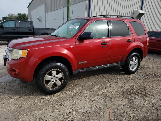 1FMCU03138KB51853 - 2008 FORD ESCAPE XLT RED photo 1