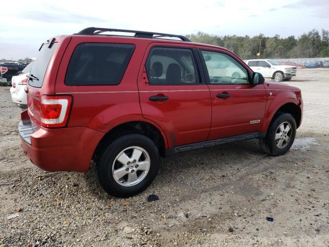 1FMCU03138KB51853 - 2008 FORD ESCAPE XLT RED photo 3