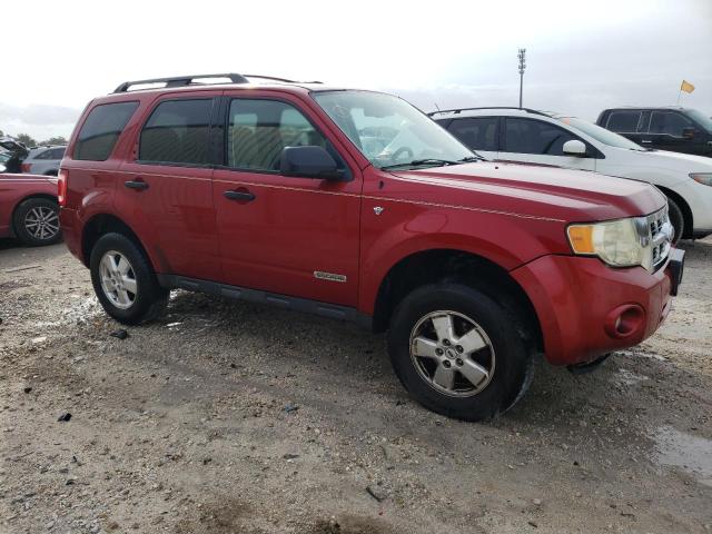 1FMCU03138KB51853 - 2008 FORD ESCAPE XLT RED photo 4