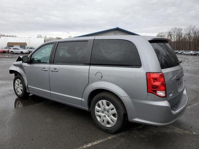 2C4RDGBG5JR136582 - 2018 DODGE GRAND CARA SE SILVER photo 2