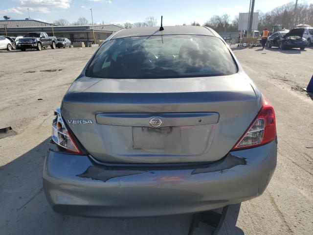 3N1CN7AP5DL890915 - 2013 NISSAN VERSA S SILVER photo 6