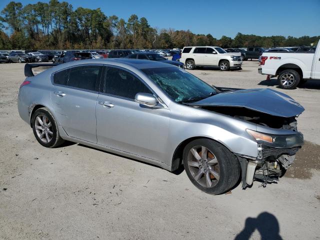 19UUA8F50EA007498 - 2014 ACURA TL TECH SILVER photo 4