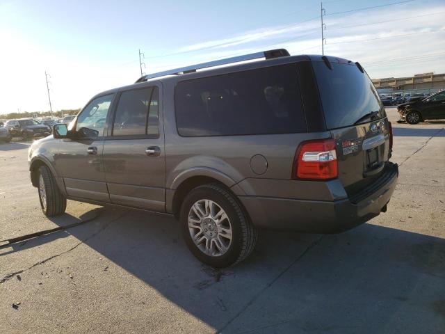 1FMJK1K53CEF22587 - 2012 FORD EXPEDITION EL LIMITED GRAY photo 2