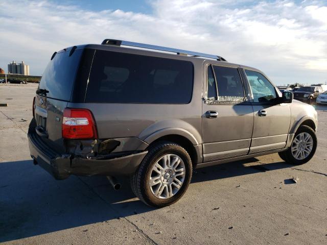 1FMJK1K53CEF22587 - 2012 FORD EXPEDITION EL LIMITED GRAY photo 3