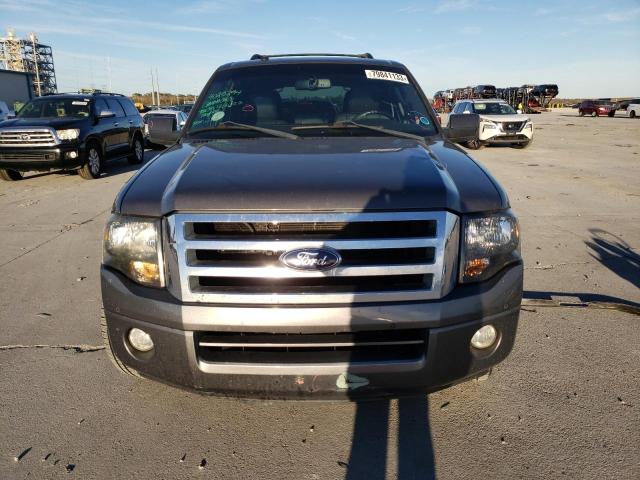 1FMJK1K53CEF22587 - 2012 FORD EXPEDITION EL LIMITED GRAY photo 5