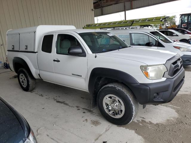 5TFTU4GN5DX036659 - 2013 TOYOTA TACOMA PRERUNNER ACCESS CAB WHITE photo 4