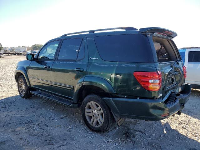 5TDZT38A13S194469 - 2003 TOYOTA SEQUOIA LIMITED GREEN photo 2