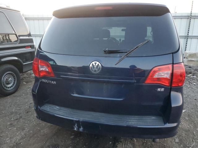 2C4RVABG5ER134931 - 2014 VOLKSWAGEN ROUTAN SE BLUE photo 6