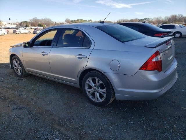 3FAHP0HAXCR102511 - 2012 FORD FUSION SE SILVER photo 2