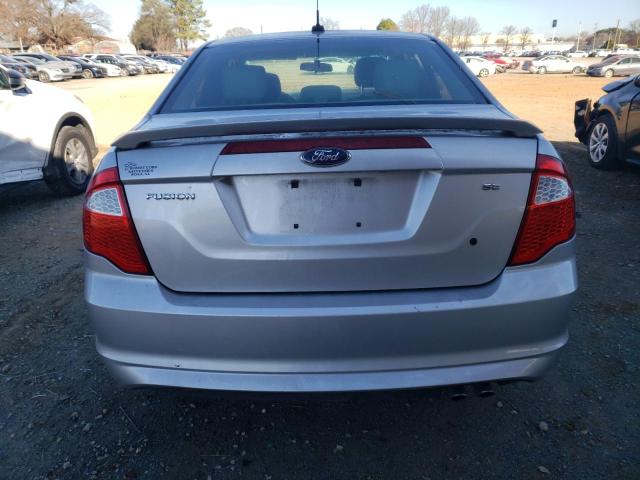 3FAHP0HAXCR102511 - 2012 FORD FUSION SE SILVER photo 6