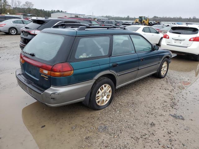 4S3BG685XX7623957 - 1999 SUBARU LEGACY OUTBACK GREEN photo 3