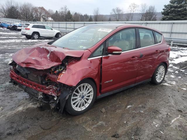 1FADP5BU7DL539560 - 2013 FORD C-MAX SEL RED photo 1
