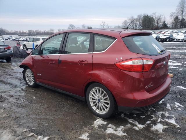 1FADP5BU7DL539560 - 2013 FORD C-MAX SEL RED photo 2