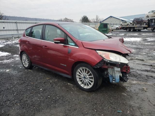 1FADP5BU7DL539560 - 2013 FORD C-MAX SEL RED photo 4