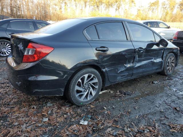 19XFB2F55CE375123 - 2012 HONDA CIVIC LX BLACK photo 3