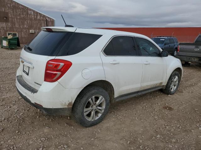 2GNFLEEKXG6288806 - 2016 CHEVROLET EQUINOX LS WHITE photo 3