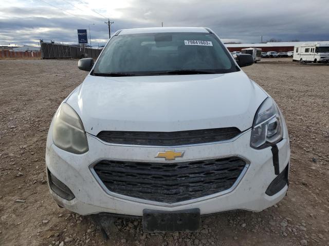 2GNFLEEKXG6288806 - 2016 CHEVROLET EQUINOX LS WHITE photo 5