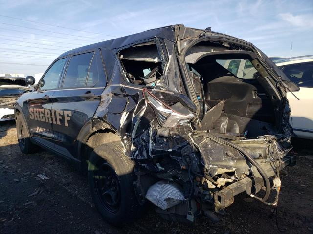 1FM5K8AB8MGB83185 - 2021 FORD EXPLORER POLICE INTERCEPTOR 黑色 照片 2