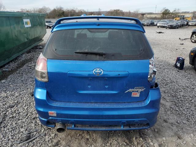 2T1KR32E87C637355 - 2007 TOYOTA COROLLA MA XR BLUE photo 6