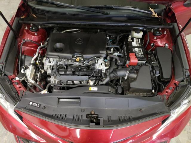 4T1B11HK0JU592751 - 2018 TOYOTA CAMRY L BURGUNDY photo 11