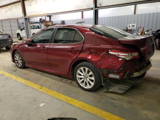 4T1B11HK0JU592751 - 2018 TOYOTA CAMRY L BURGUNDY photo 2