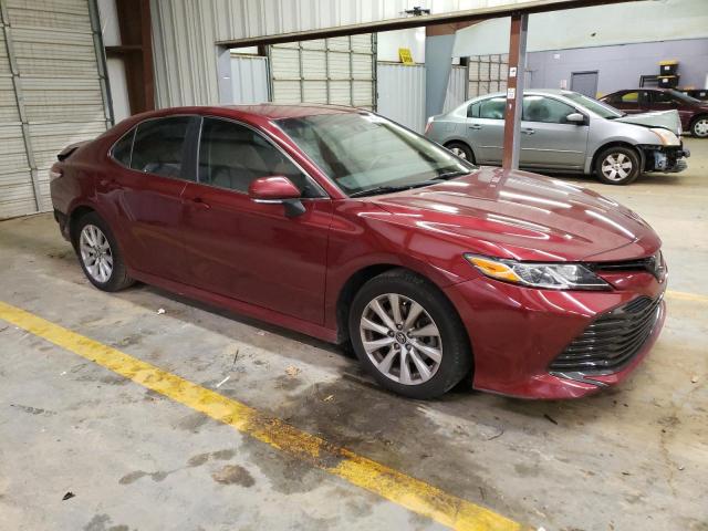 4T1B11HK0JU592751 - 2018 TOYOTA CAMRY L BURGUNDY photo 4