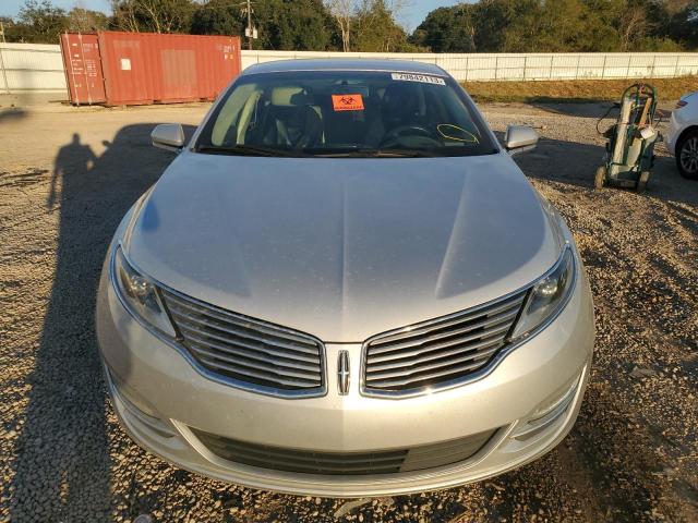 3LN6L2G95GR606224 - 2016 LINCOLN MKZ SILVER photo 5