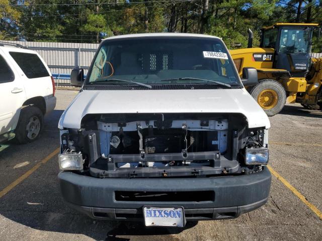 1FTNE24L79DA70107 - 2009 FORD ECONOLINE E250 VAN WHITE photo 5