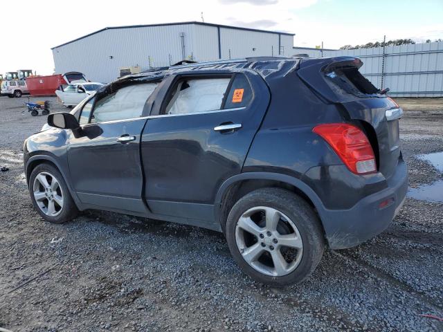 3GNCJNSB1FL172787 - 2015 CHEVROLET TRAX LTZ BLACK photo 2