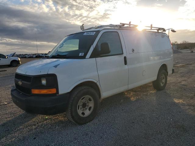 1GCWGFCA4C1175444 - 2012 CHEVROLET EXPRESS G2 WHITE photo 1