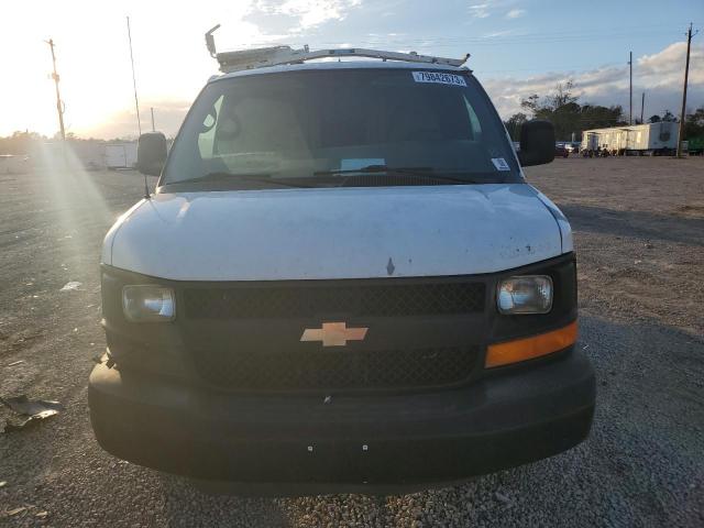 1GCWGFCA4C1175444 - 2012 CHEVROLET EXPRESS G2 WHITE photo 5