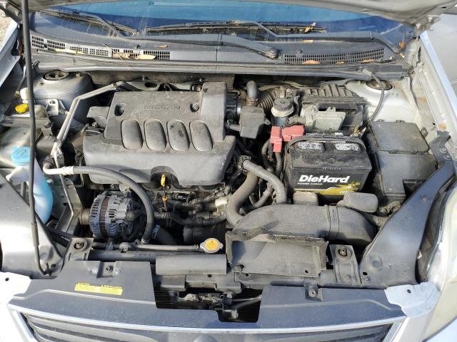 3N1AB6AP4CL649680 - 2012 NISSAN SENTRA 2.0 SILVER photo 11