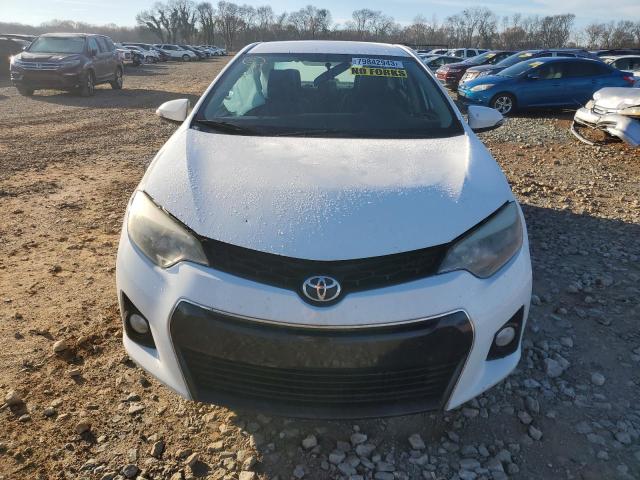 5YFBURHE3FP244953 - 2015 TOYOTA COROLLA L WHITE photo 5