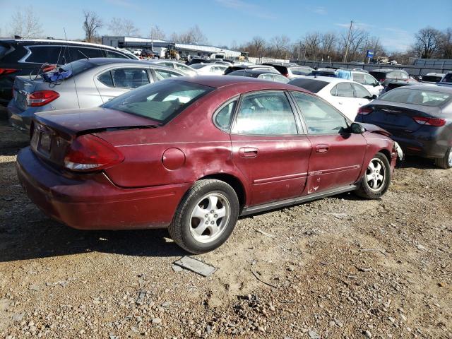 1FAFP53U36A202308 - 2006 FORD TAURUS SE MAROON photo 3